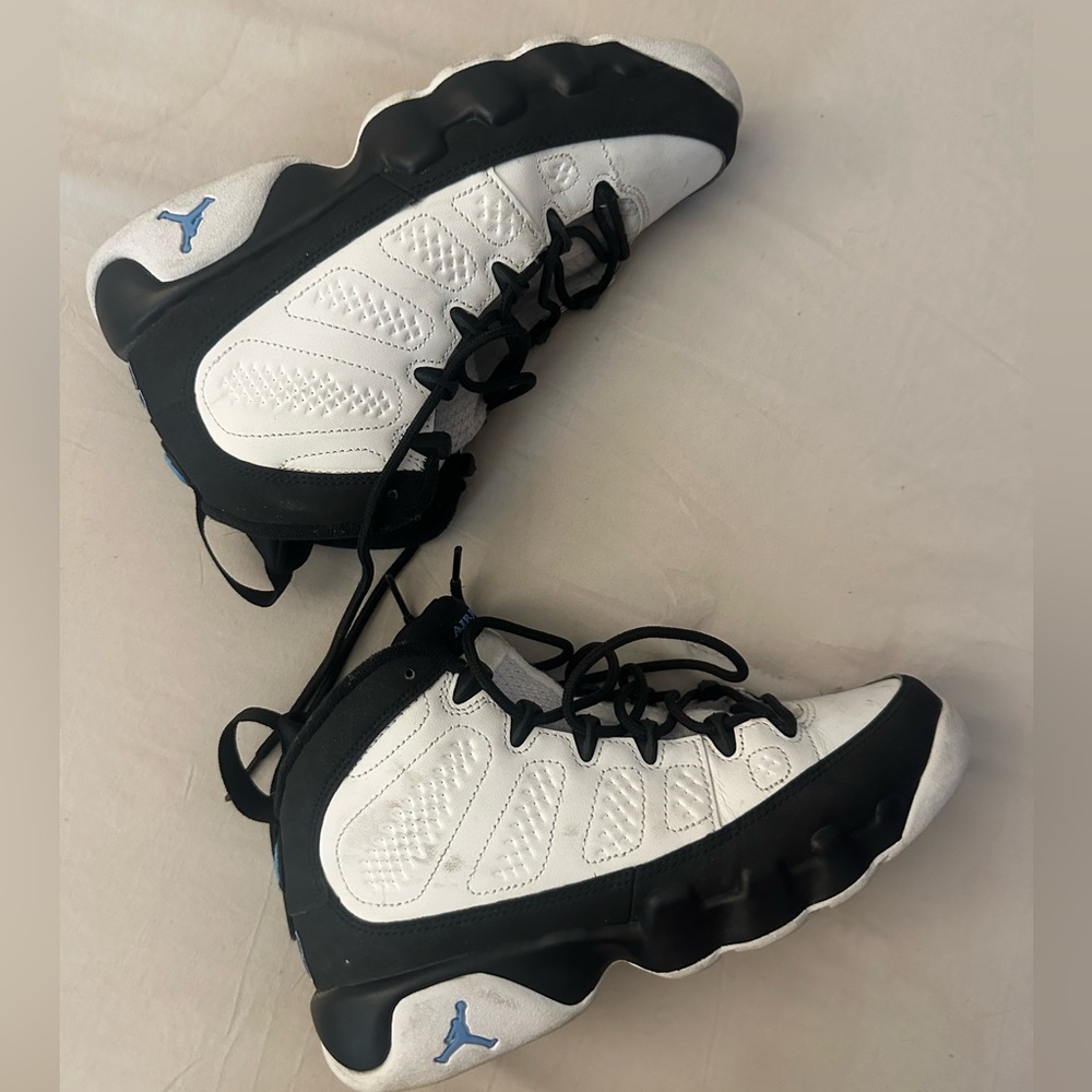 Jordan Black and White Sneakers